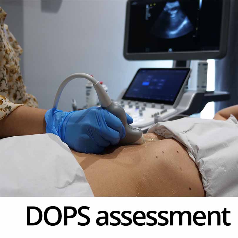 Ultrasound Scanning Sessions with DOPS Assessment