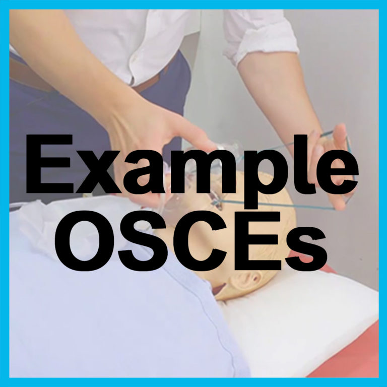 PLAB 2 – Example OSCEs: History Taking