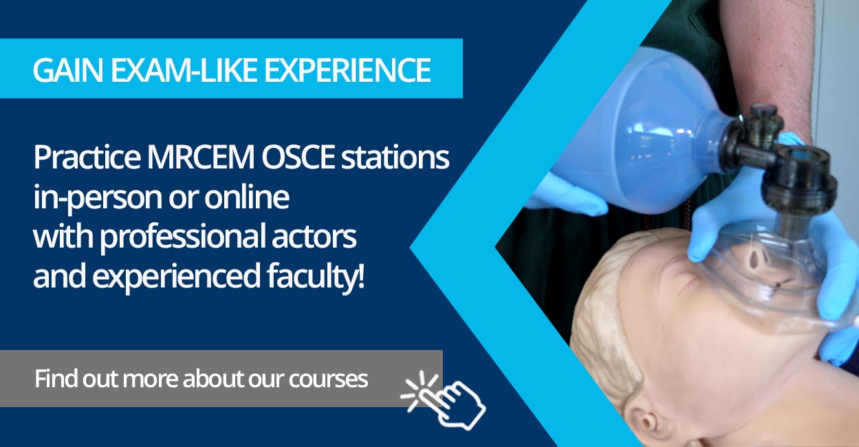 MRCEM OSCE Courses: in-person and online