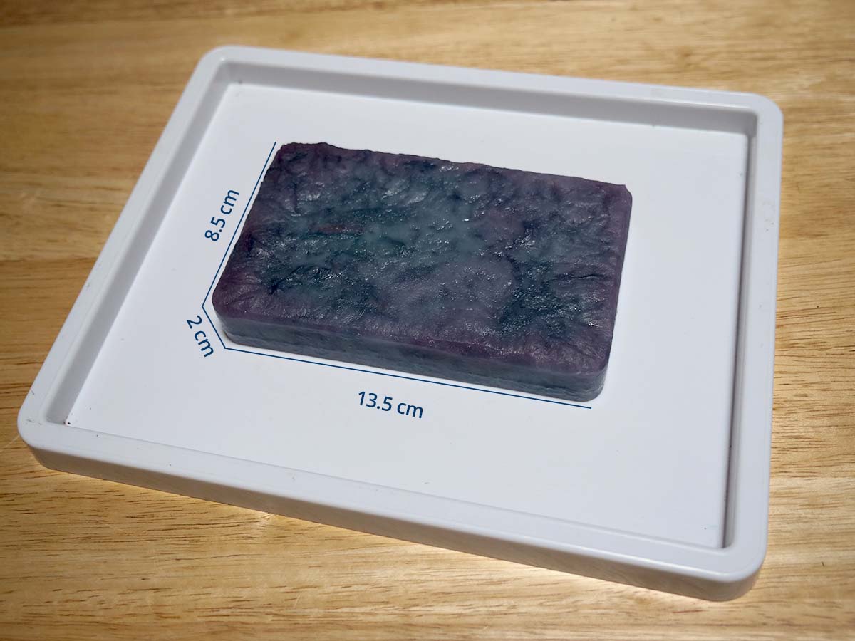 Nerve Block Ultrasound Phantom - Dimensions