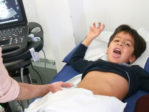 Paediatric Ultrasound Scanning Sessions