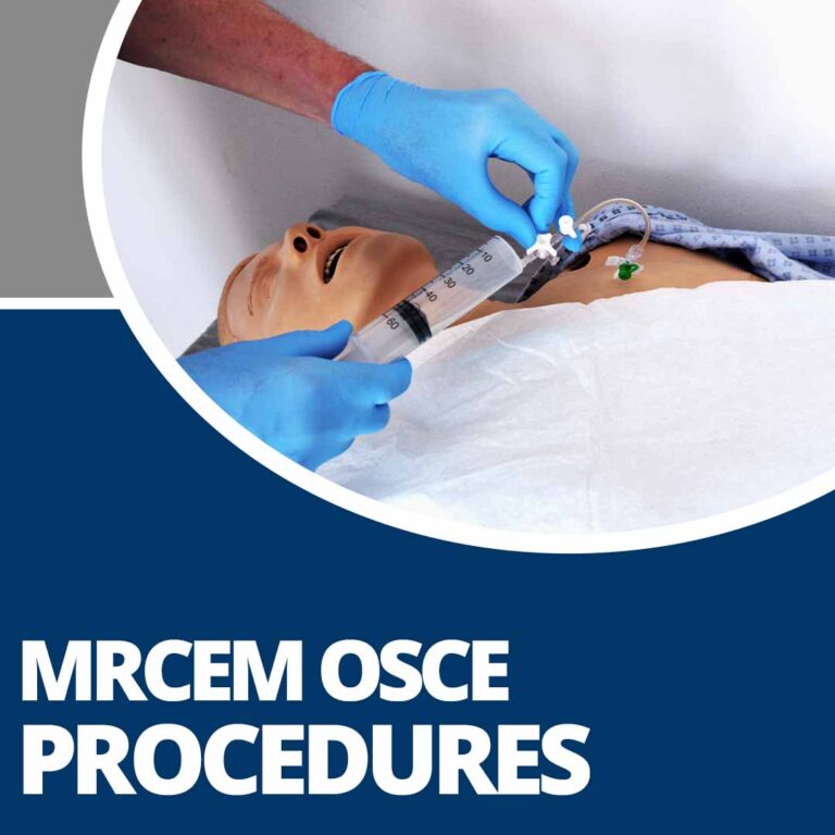 MRCEM OSCE – Procedures