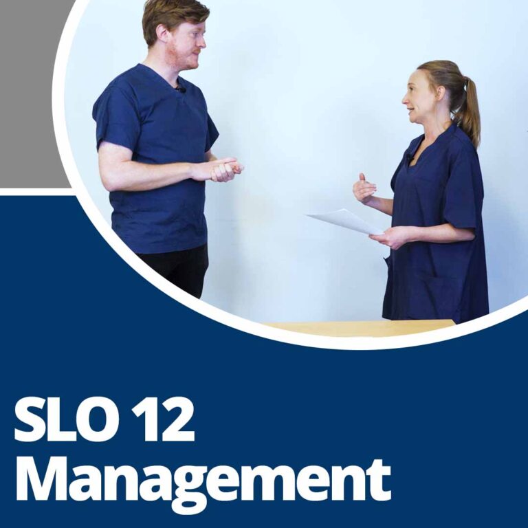 SLO12: Management