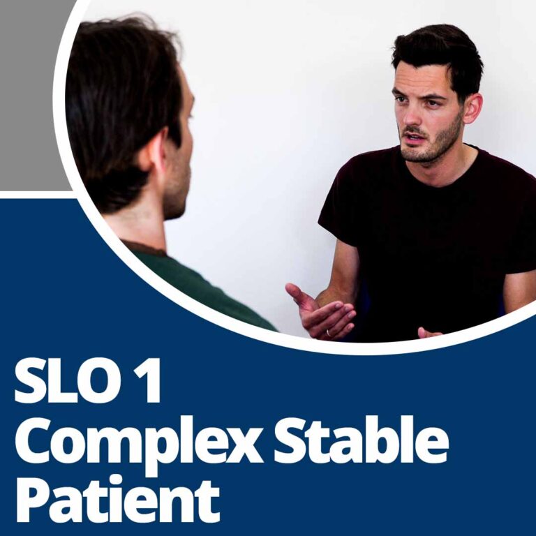SLO 1: Complex Stable Patient