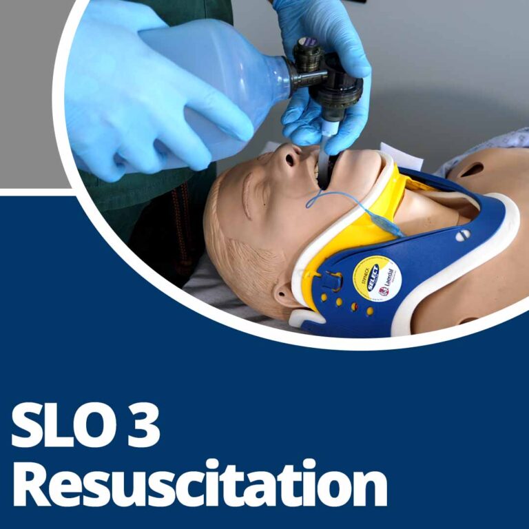 SLO 3: Resuscitation